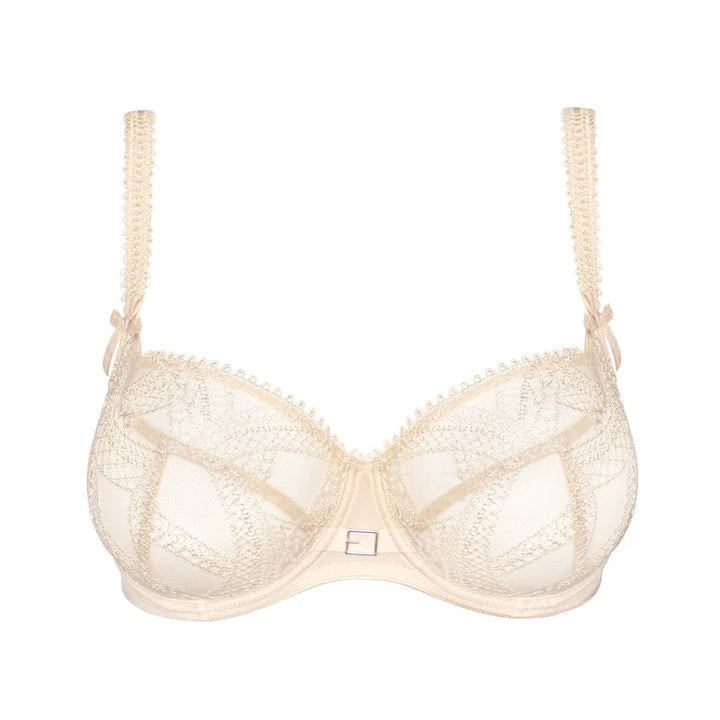 Empreinte - Gustave Low-necked Bra Ivoire Ancien