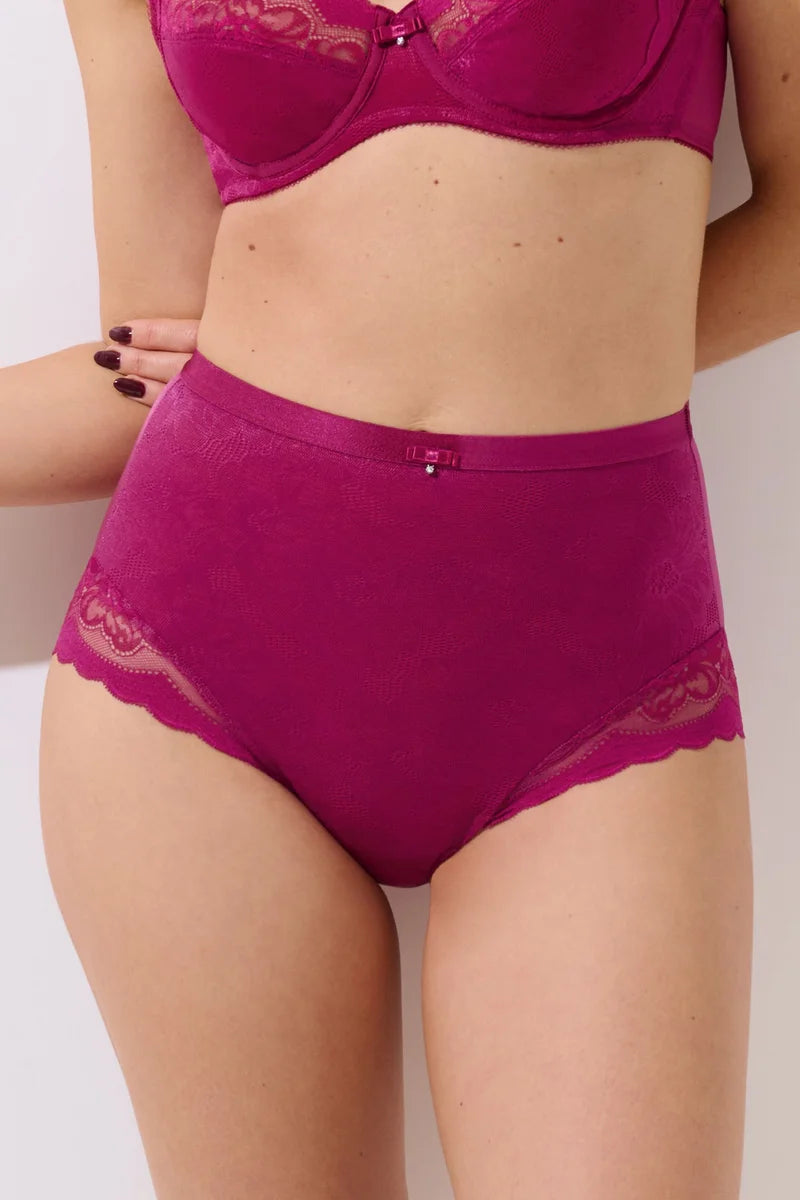 Lisca - Evelyn High-Waist Briefs Rose Wine