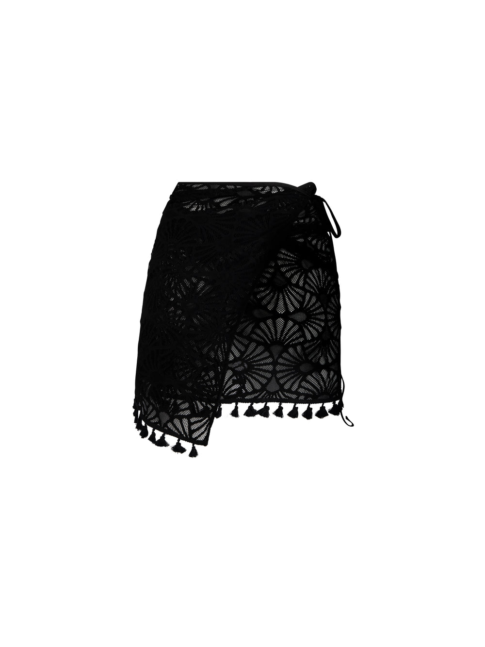 Antigel Swimwear by Lise Charmel - La Muse Dentelle Short Skirt Pareo Noir