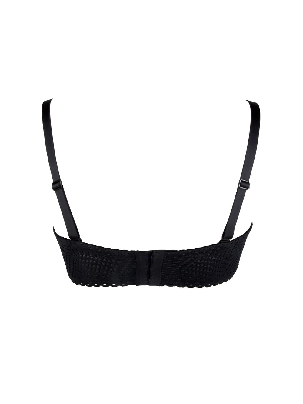 Antigel By Lise Charmel - Tressage Graphic Strapless Support Bra Tressage Noir