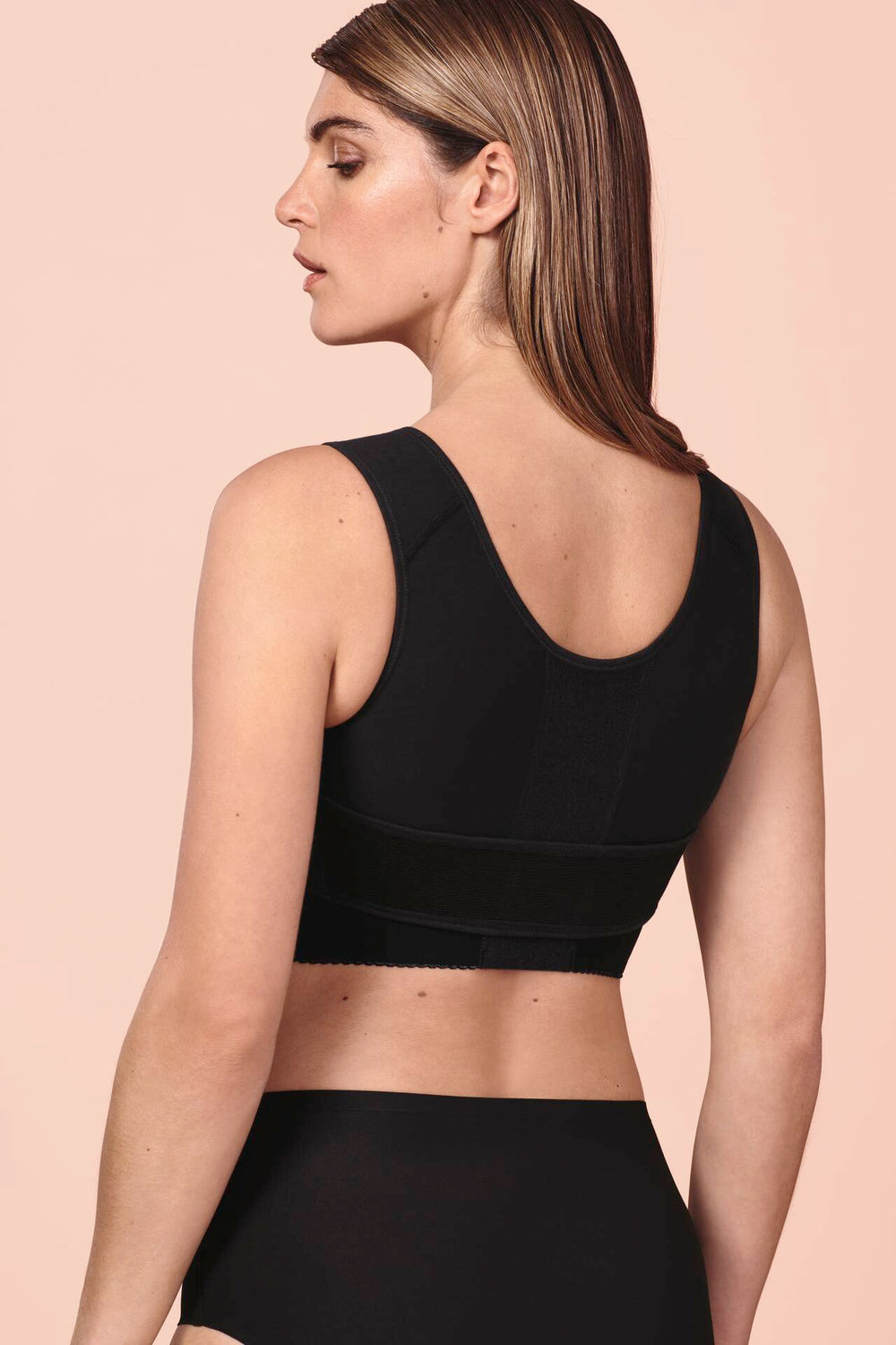 Anita Care - Valencia Compression Garment Bilateral Front Closure Black