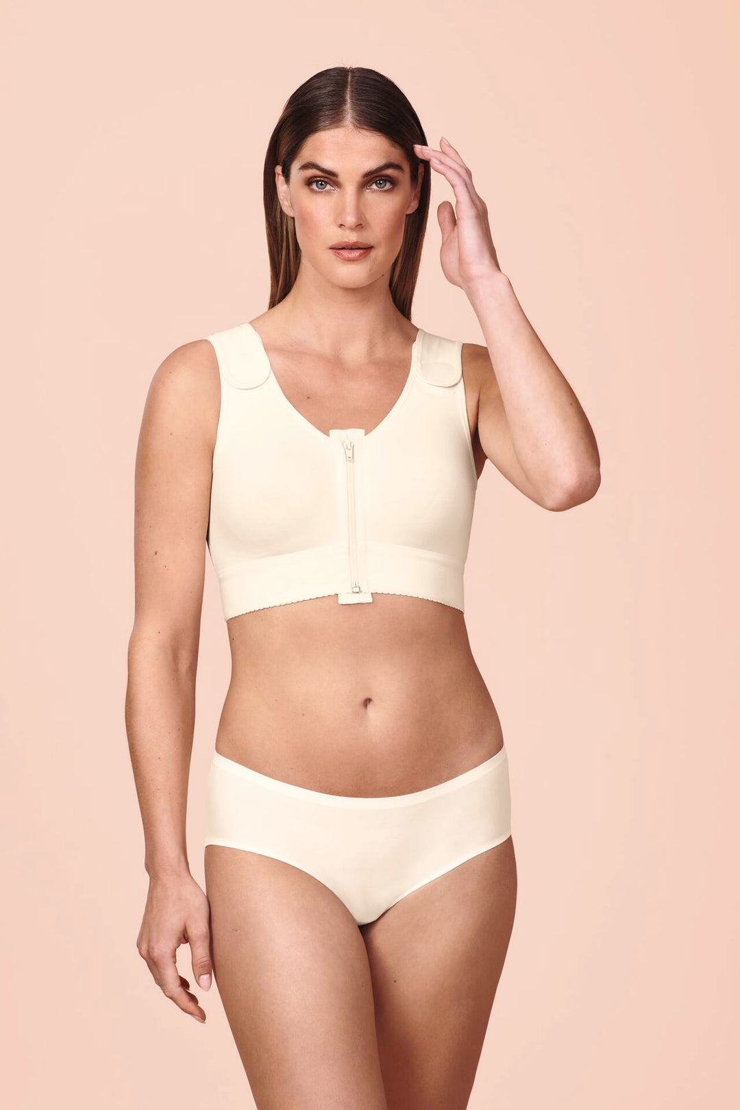 Anita Care - Valencia Compression Garment Bilateral Front Closure Champagne