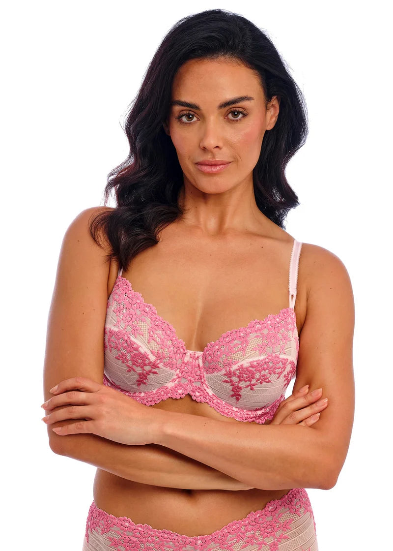 Wacoal - Embrace Lace Underwired Bra Ballet Slipper/Chateau Rose