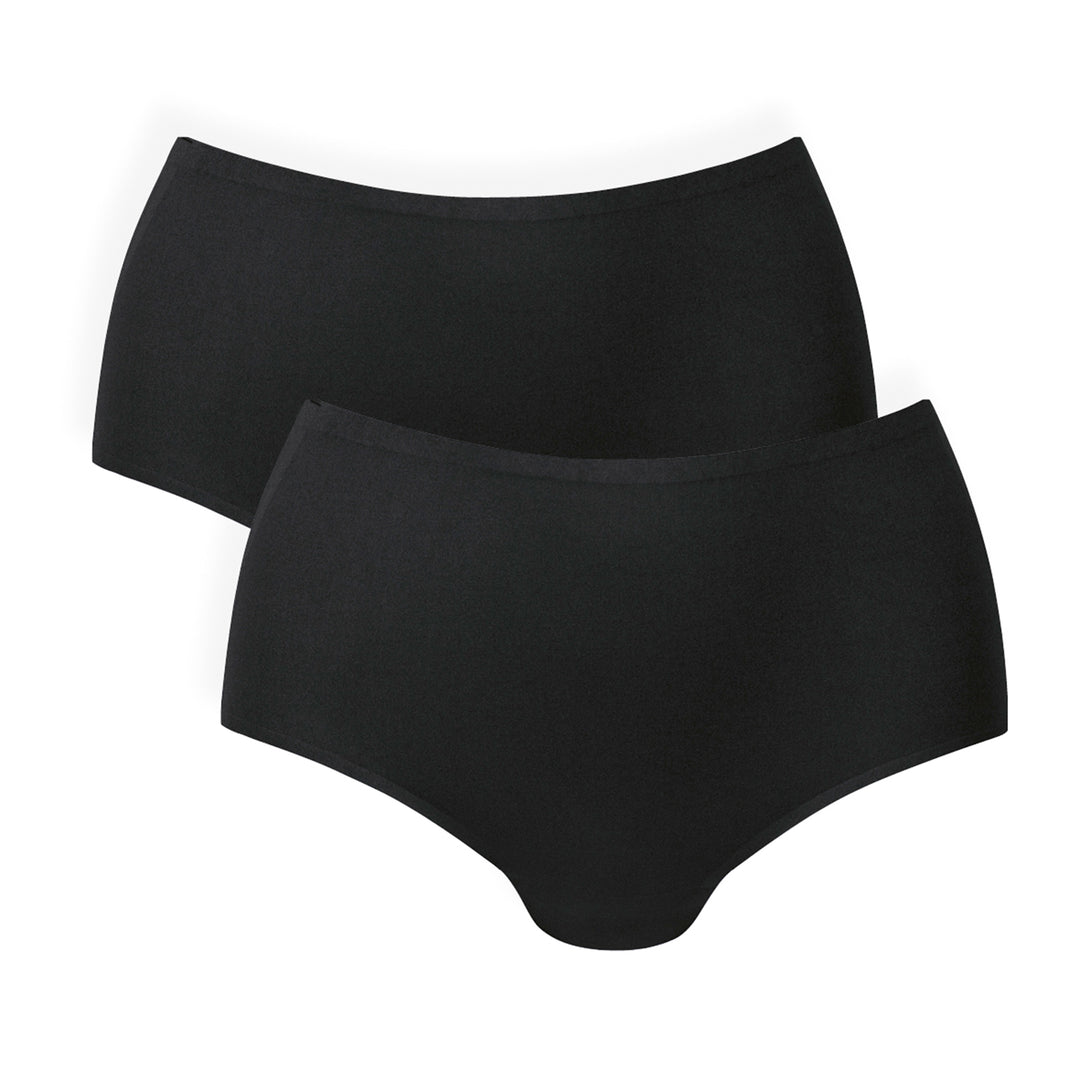 Anita - Essential High Waist+ 2 Pack Black