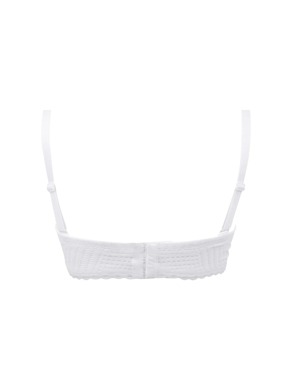 Antigel By Lise Charmel - Tressage Graphic Strapless Support Bra Tressage Blanc