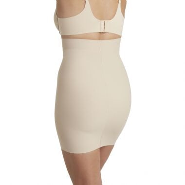 Cupid Shapewear - Sleek Essentials Hi Waist Slip Warm Beige Shapewear Slip Cupid Shapewear