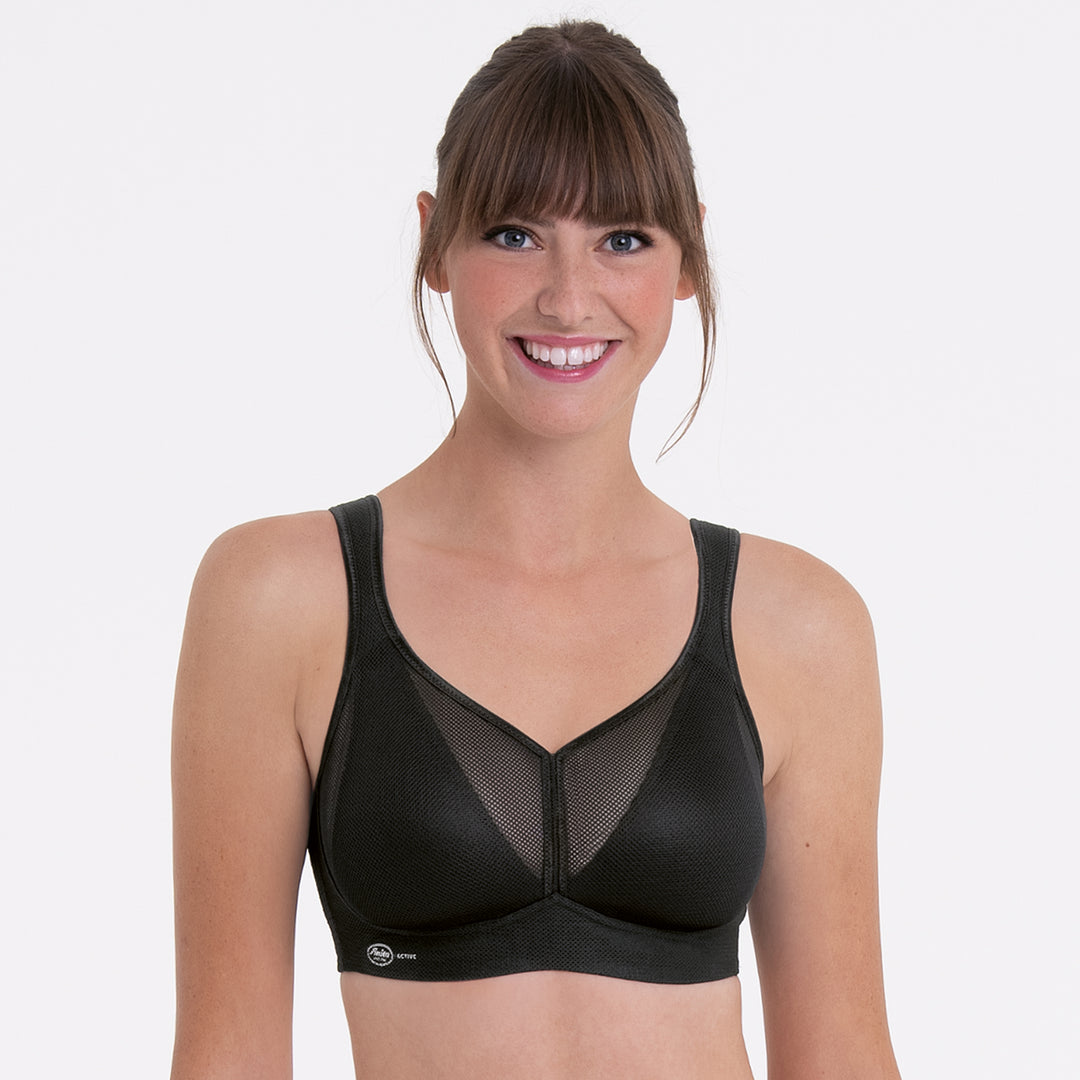 Anita Active - Air Control Sports Bra Deltapad Black