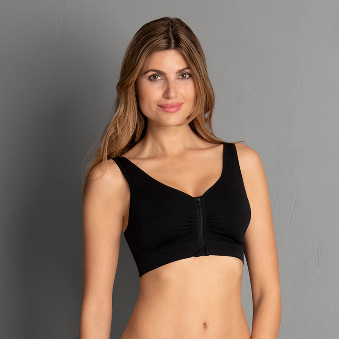 Anita Care - Lynn Post Mastectomy Bra Moulded Front Closure Black