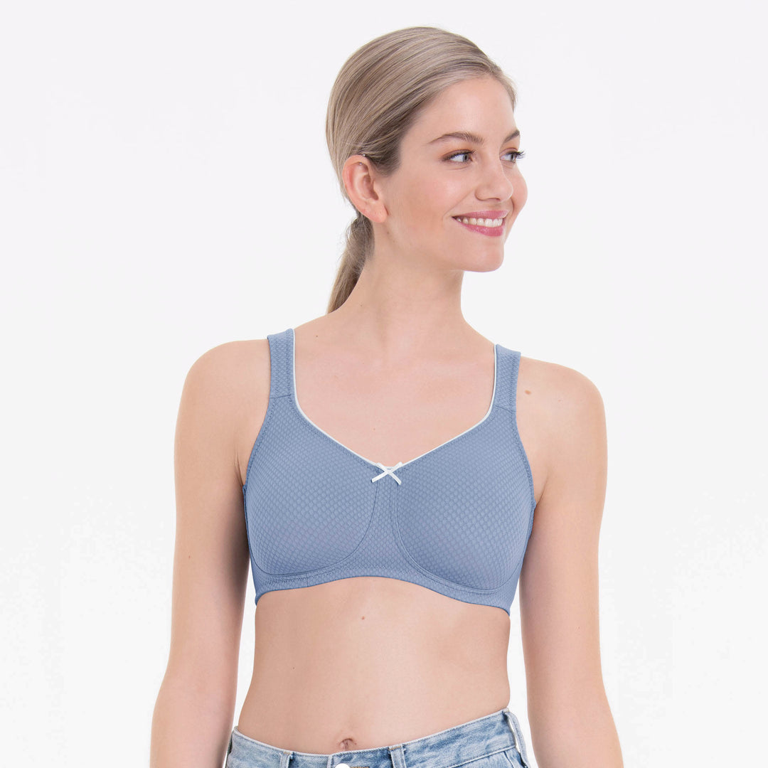 Anita Care - Leni Post Mastectomy Bra Moulded Medium Blue