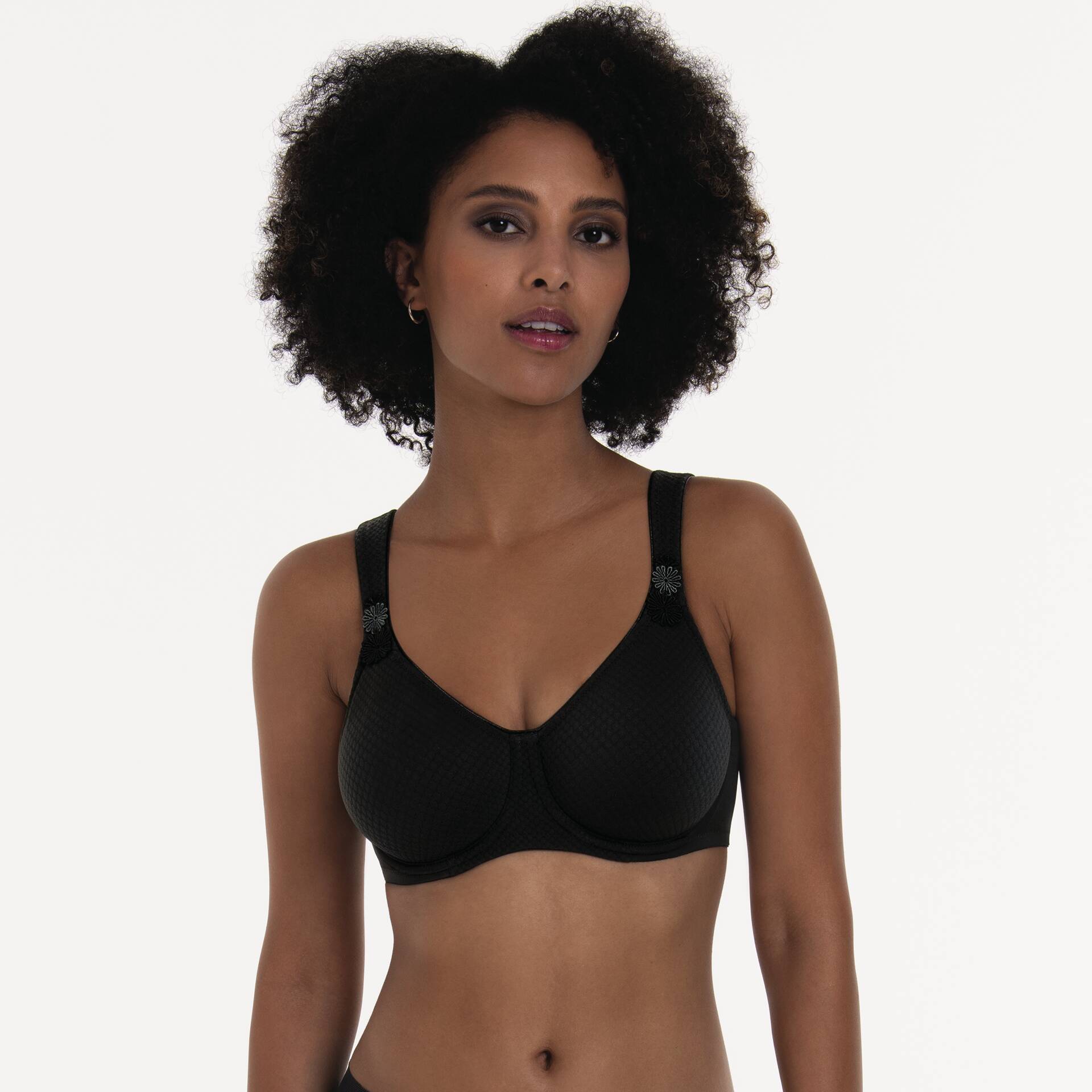 Anita Women's Comfort Soft Bra - Leni 5885 Non-Wired, Black, 34A