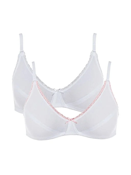 Royce - My First Bra Soft Bra 2-Pack White