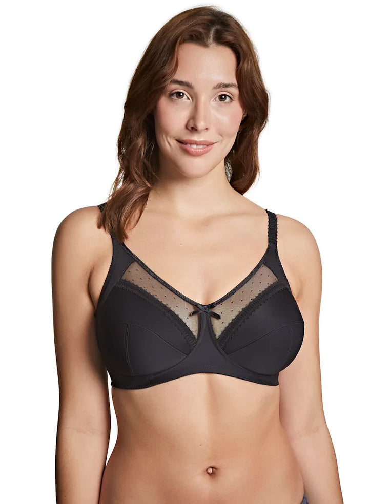 Royce - Charlotte Full Cup Non-Padded Bra Black
