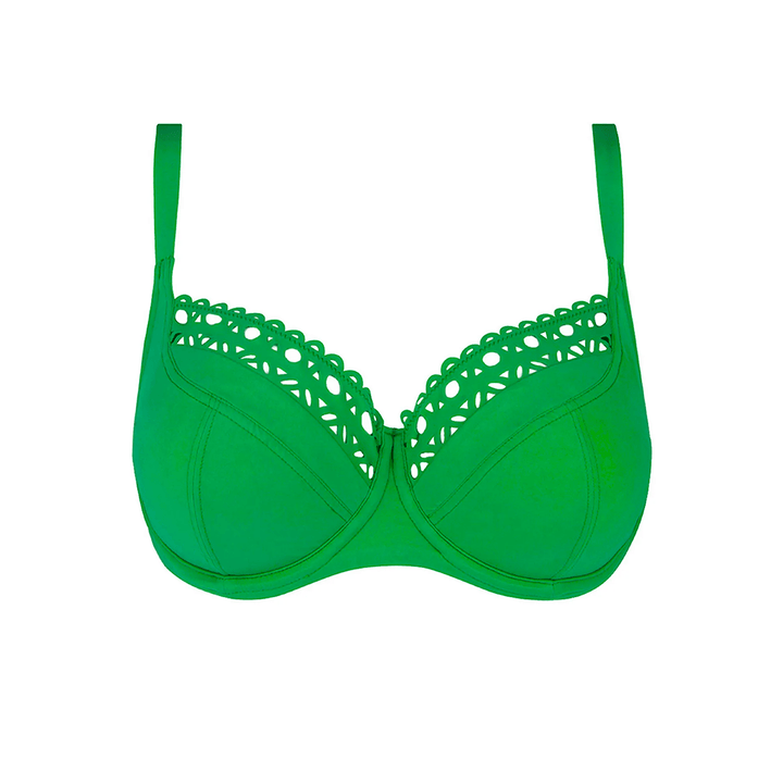 Lise Charmel Swimwear - Ajourage Couture Balconet Bikini Top Anis Ajourage