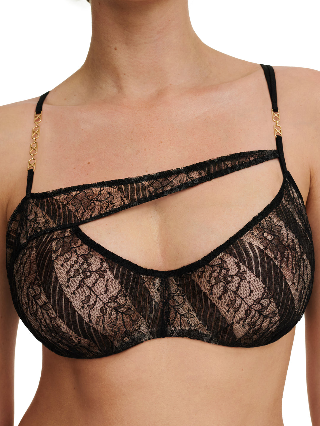 Chantelle - Slash Underwired Bra Black