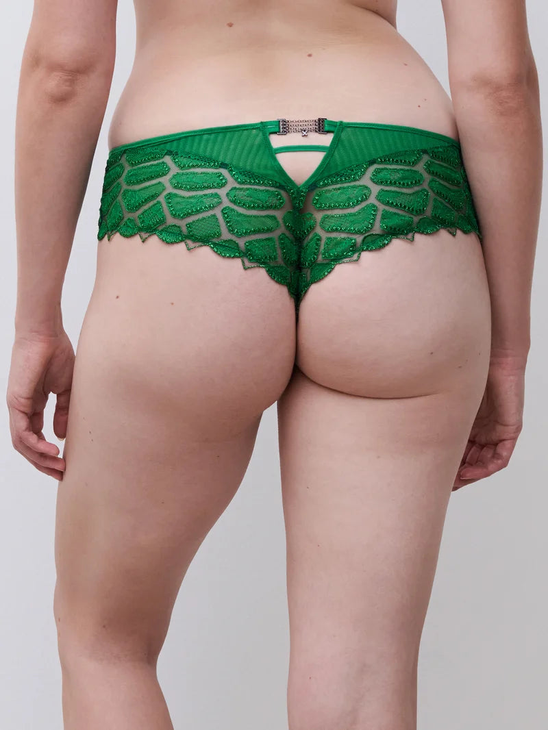 Chantelle - Reptilia Revealing Shorty Scotland Green