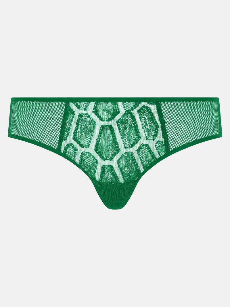 Chantelle - Reptilia Revealing Shorty Scotland Green