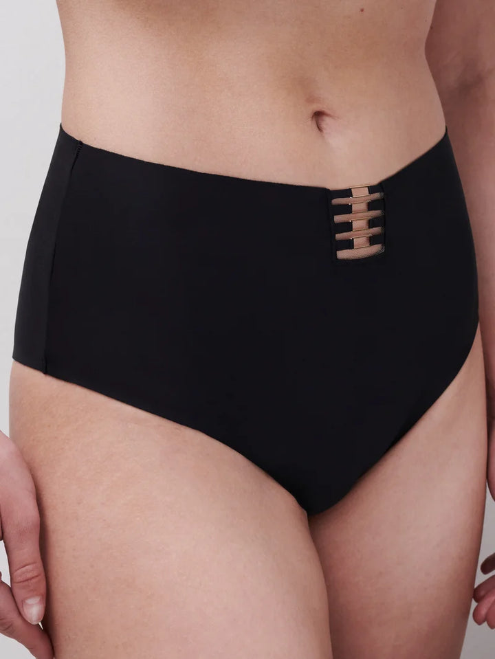 Chantelle - Stranger High-Waisted Full Brief Black
