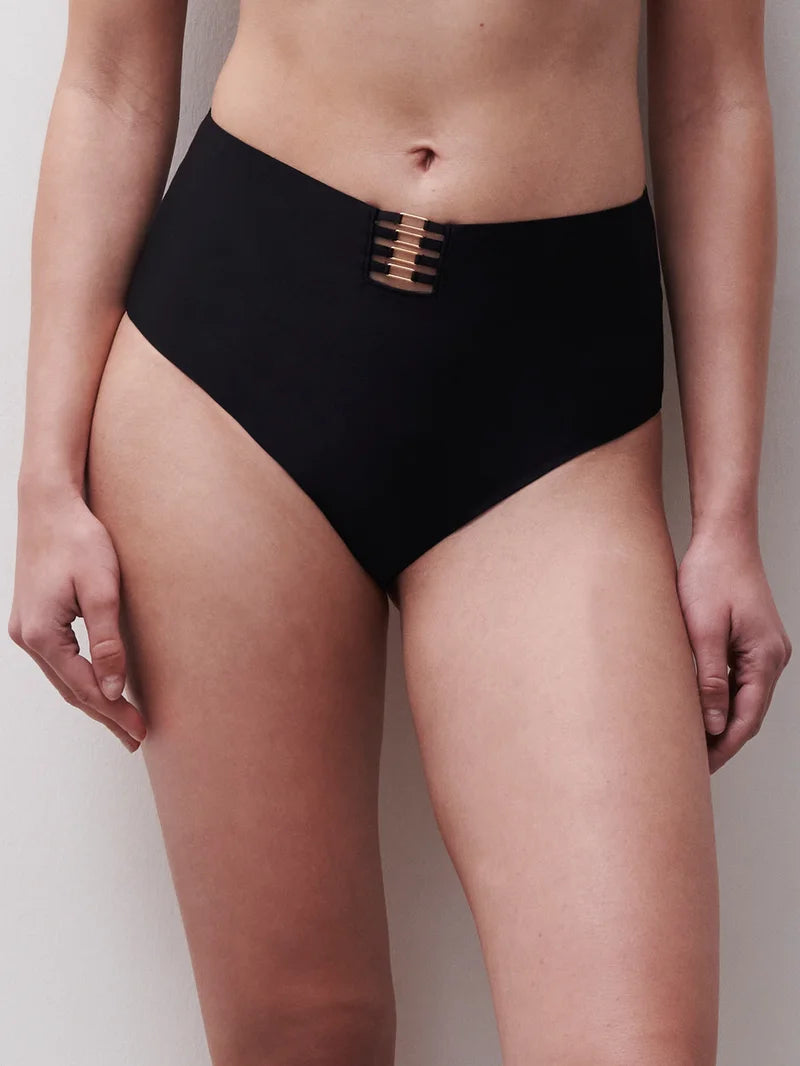 Chantelle - Stranger High-Waisted Full Brief Black