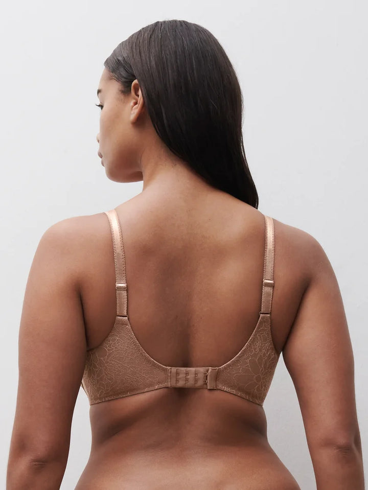 Chantelle - Belle Plunge Spacer Bra Coffee Latte