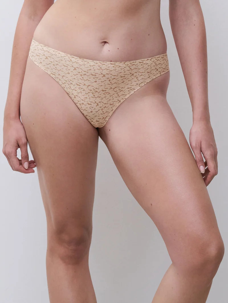 Chantelle - Softstretch Thong Norah Nude Print