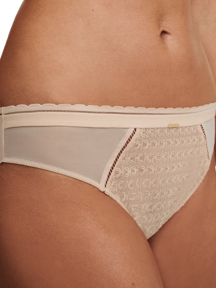 Chantelle - Monogram Revealing Brief Golden Beige