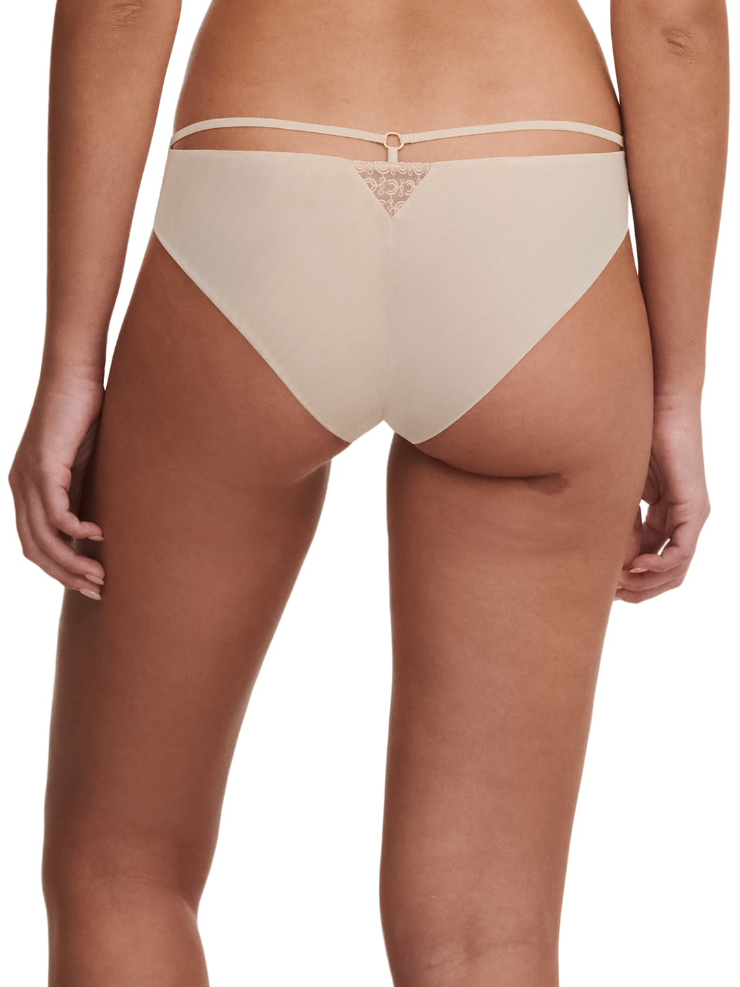 Chantelle - Monogram Revealing Brief Golden Beige
