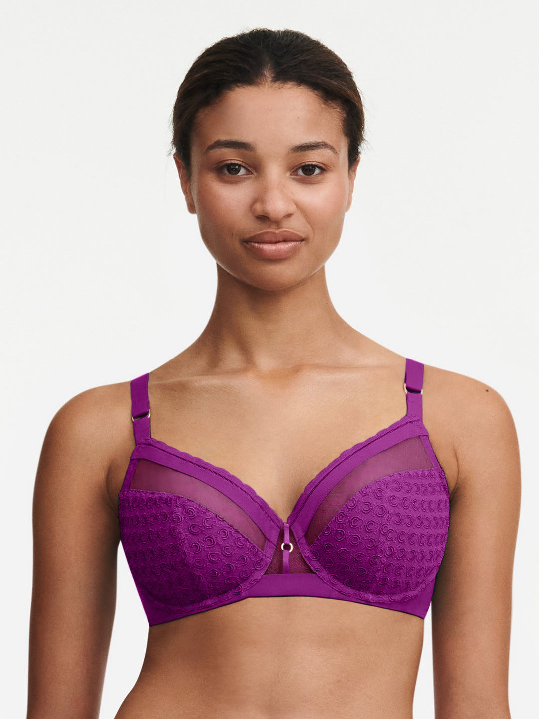 Chantelle - Monogram Covering Underwired Bra Ultraviolet