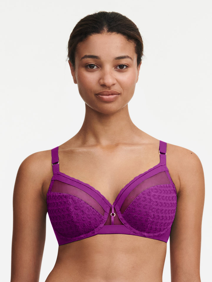 Chantelle - Monogram Covering Underwired Bra Ultraviolet
