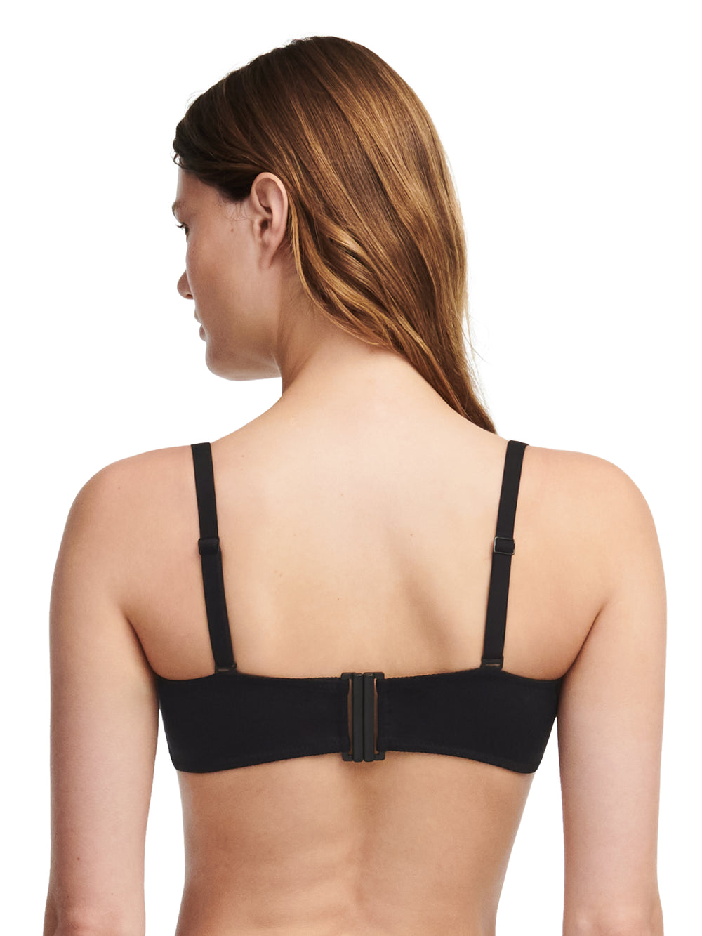 Chantelle Swimwear - Authentic Wirefree Bandeau Spacer Bikini Black / White