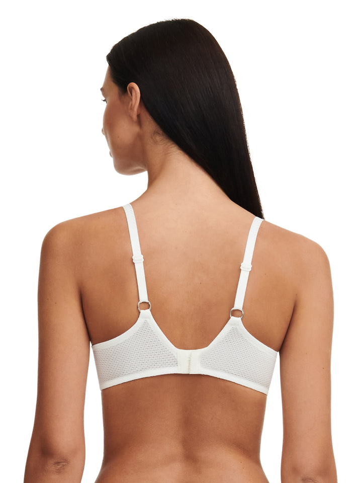 Chantelle - Fleurs Covering Underwired Bra Milk / Black