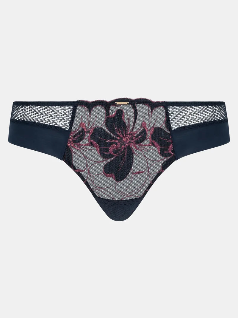 Chantelle - Fleurs Signature Revealing Shorty Sailing Blue Lurex