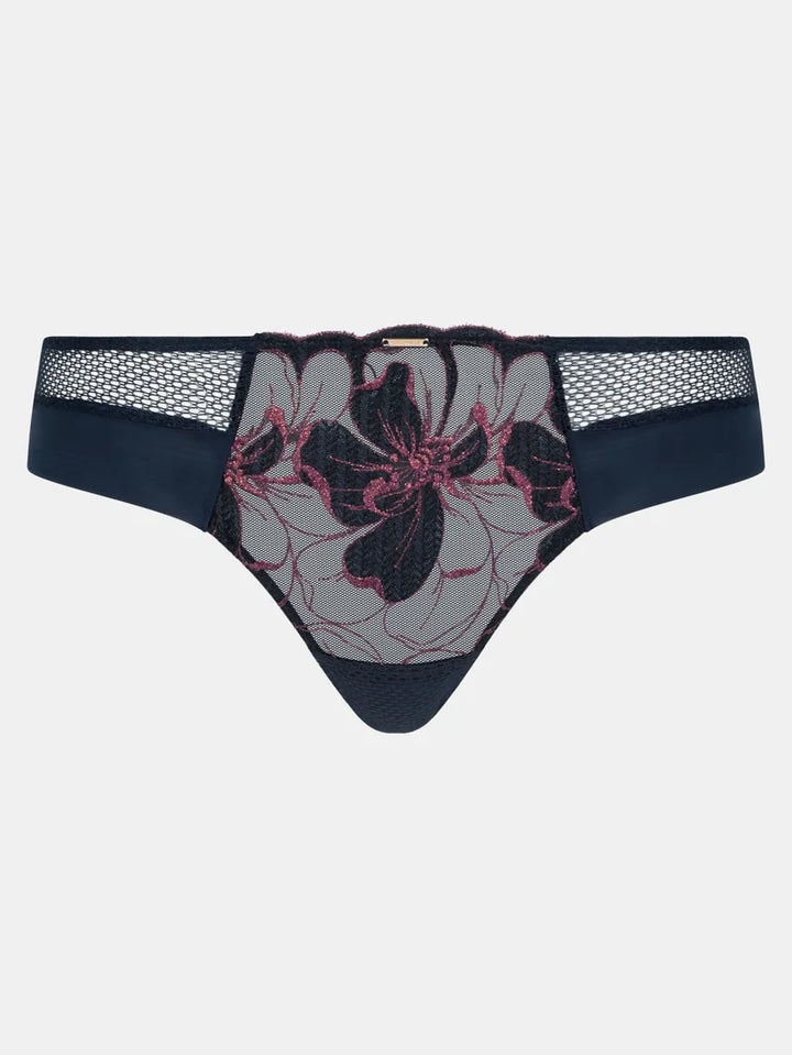 Chantelle - Fleurs Signature Revealing Shorty Sailing Blue Lurex