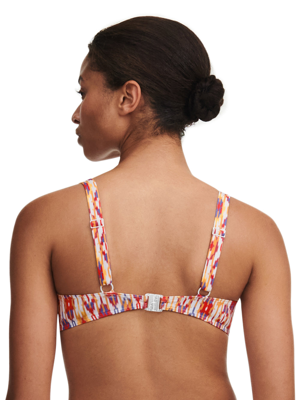 Chantelle Swimwear - Devotion Half-Cup Memory Bra Red Ikat