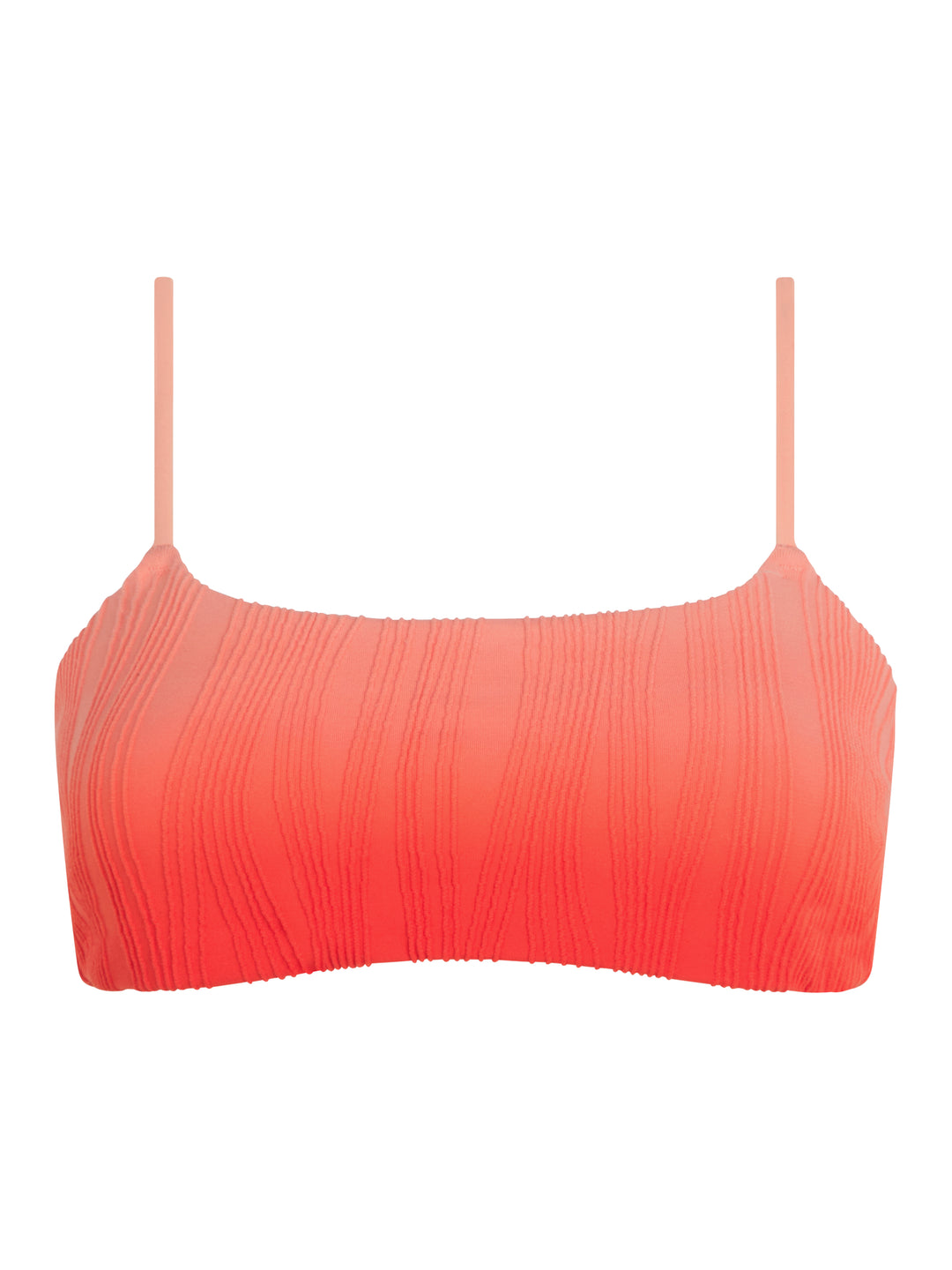 Chantelle Swimwear - Swim One Size Wirefree T-Shirt Bra Orange tie & dye