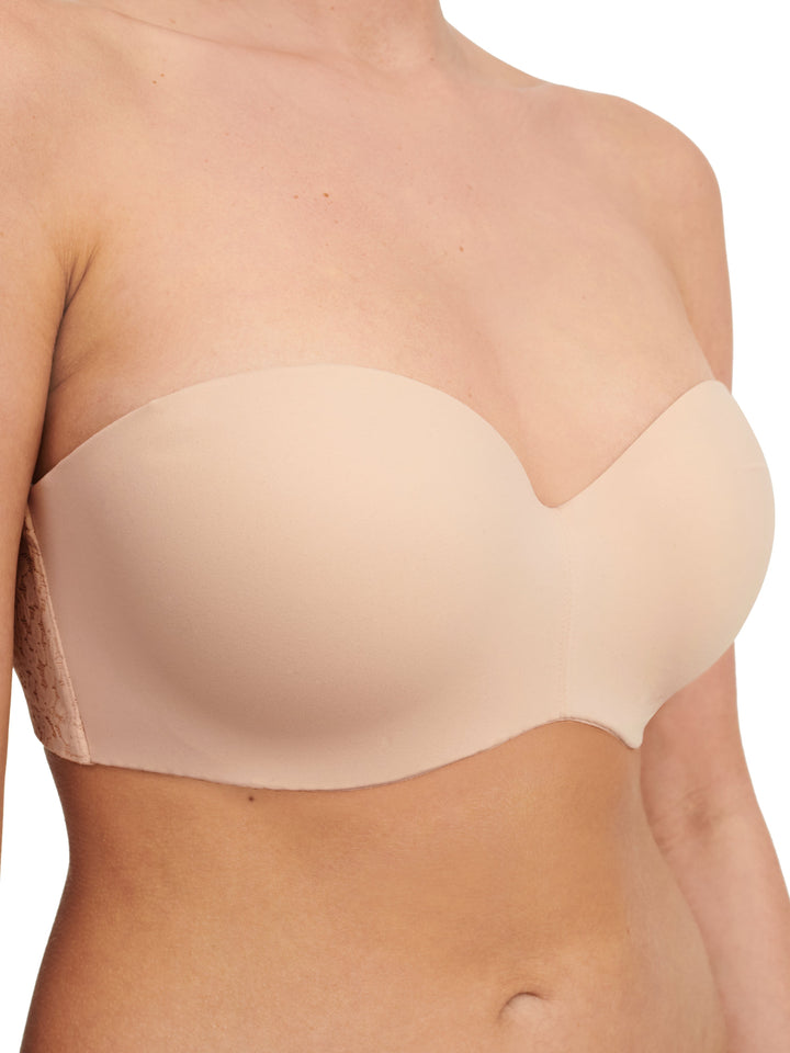 Chantelle EasyFeel - Norah Bandeau T-Shirt Bra Golden Beige Bandeau Bra Chantelle EasyFeel