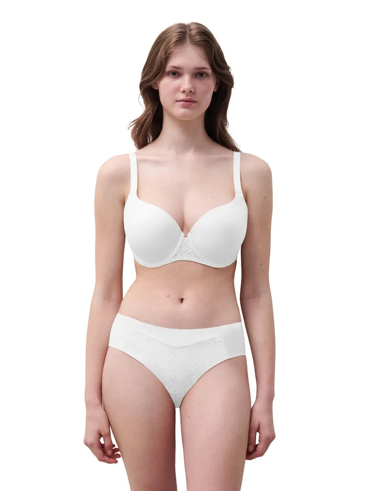 Chantelle EasyFeel - Norah Covering T-Shirt Bra White