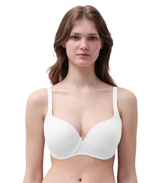Chantelle EasyFeel - Norah Covering T-Shirt Bra White
