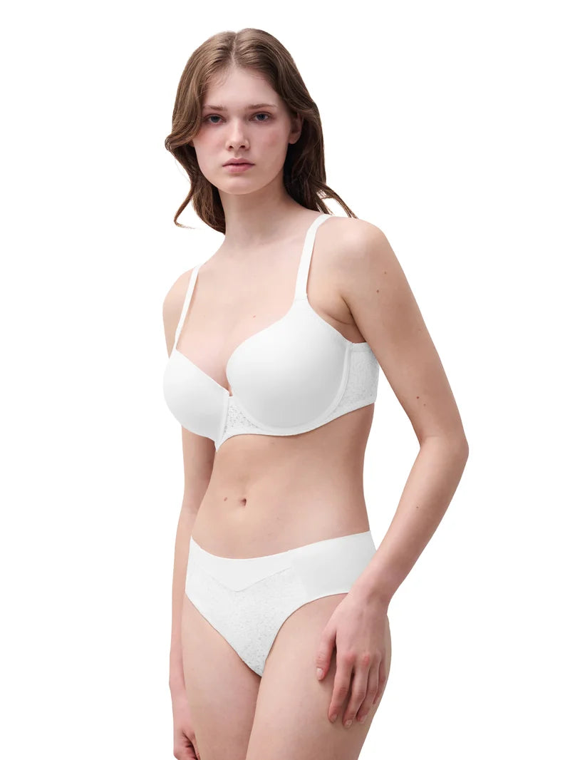 Chantelle EasyFeel - Norah Covering T-Shirt Bra White