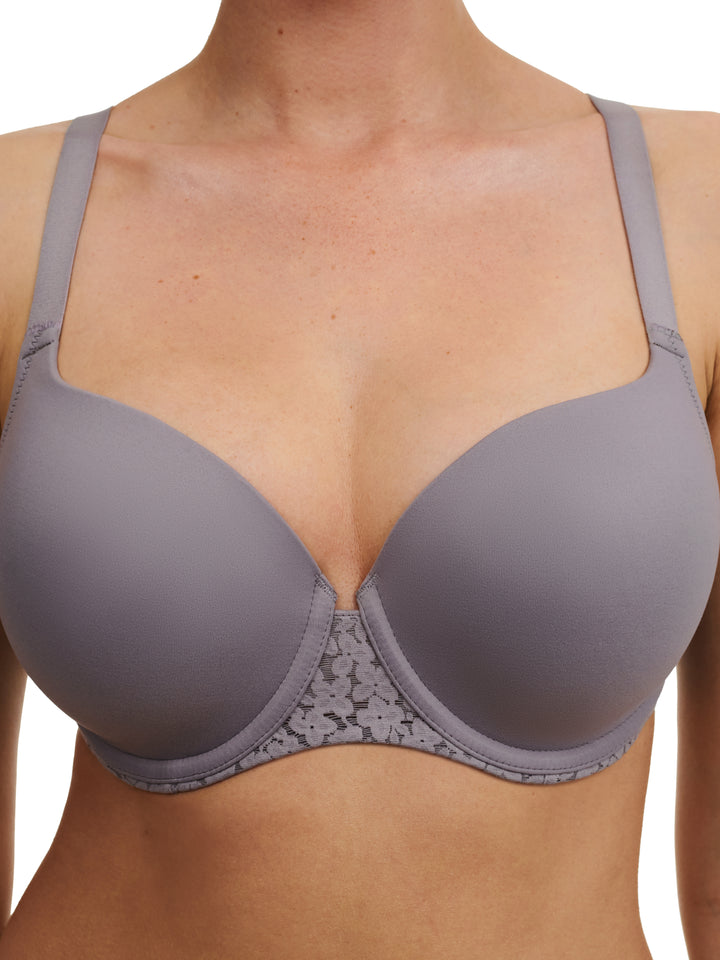 Chantelle Easyfeel - Norah Covering T-Shirt Bra Purple Grey