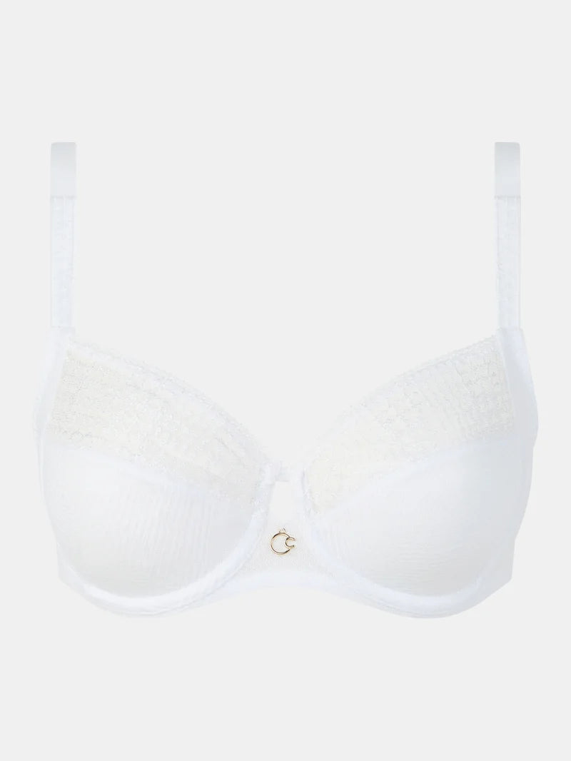 Chantelle - Intrigue Full Cup Underwired Bra White