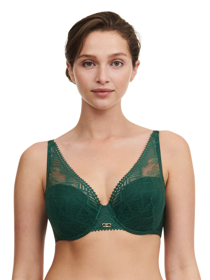 Chantelle - Origins Plunge Spacer Bra Empire Green