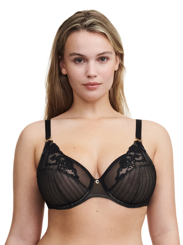 Chantelle - Cabaret Sauvage Underwired Bra Black