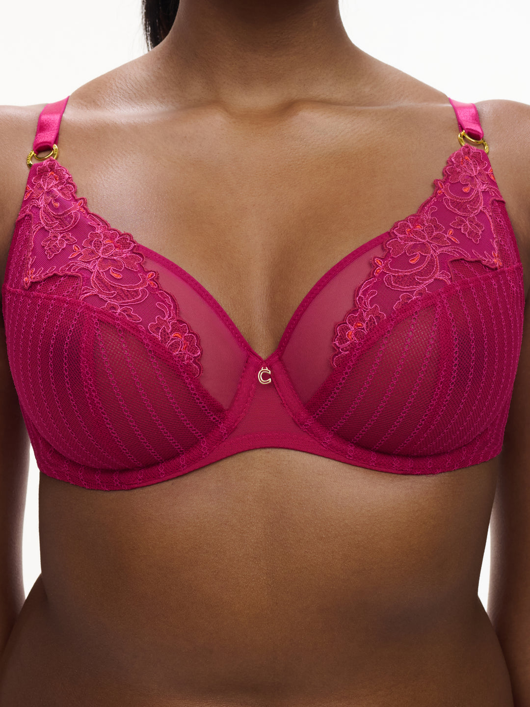 Chantelle - Cabaret Sauvage Underwired Bra Ruby Multico