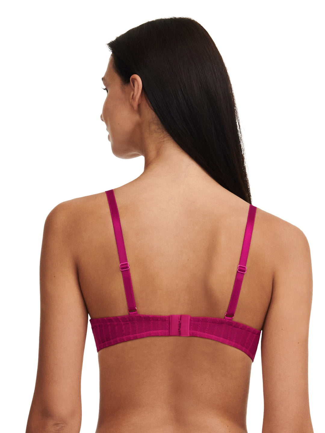 Chantelle - Cabaret Sauvage Half-Cup Balcony Bra Ruby Multico