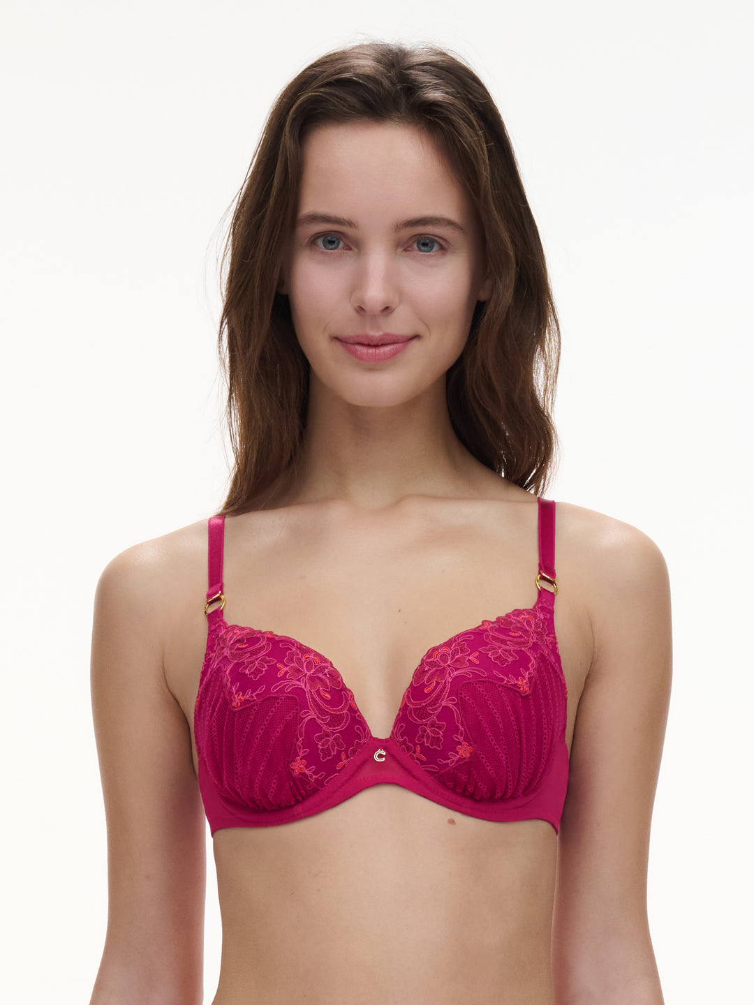 Chantelle - Cabaret Sauvage Push Up Bra Ruby Multico