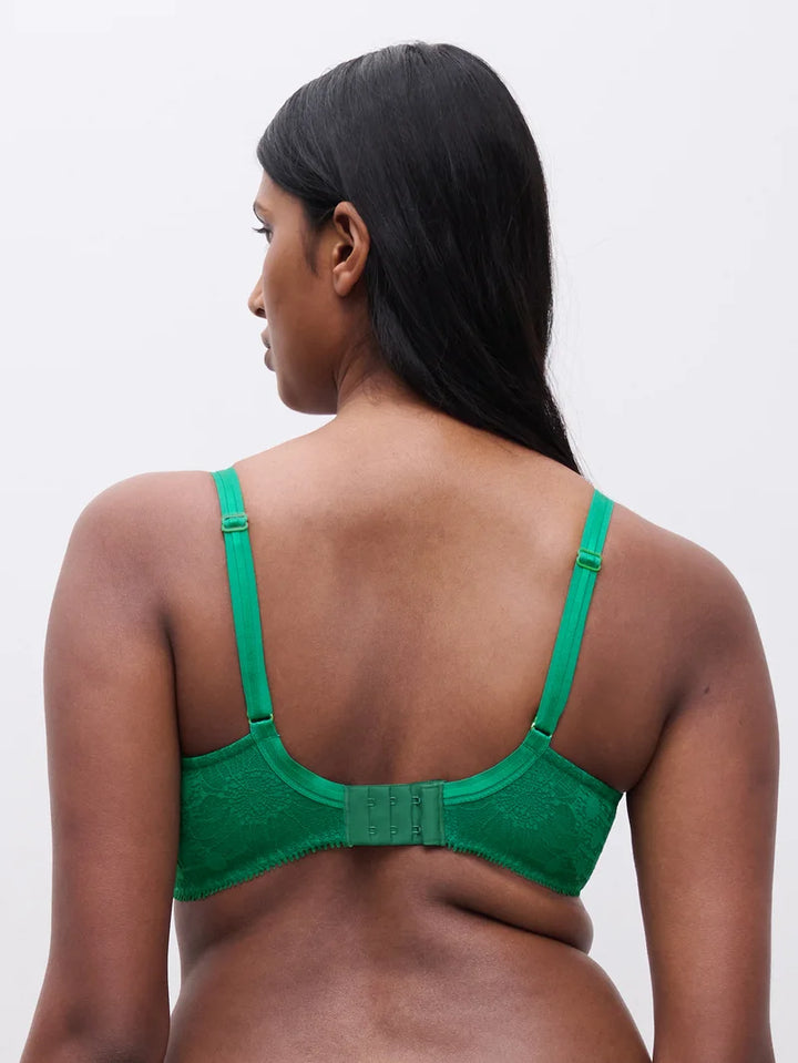 Chantelle - Day To Night Very Covering Underwired Bra Racing Green