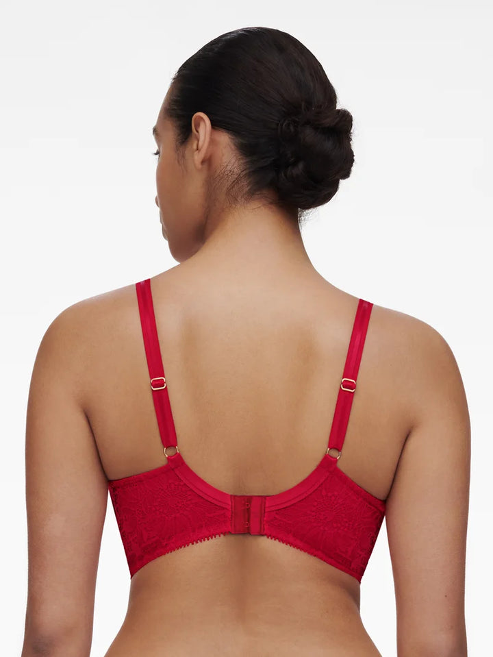 Chantelle - Day To Night Covering Underwired Bra Poppy Red