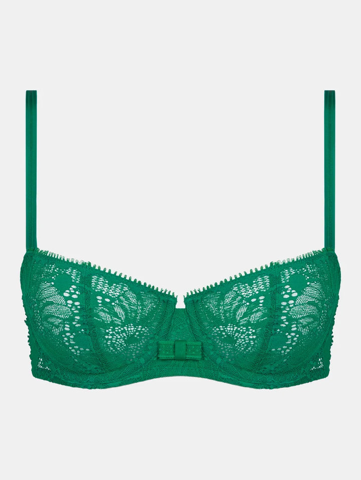 Chantelle - Day To Night Half-Cup Bra Racing Green