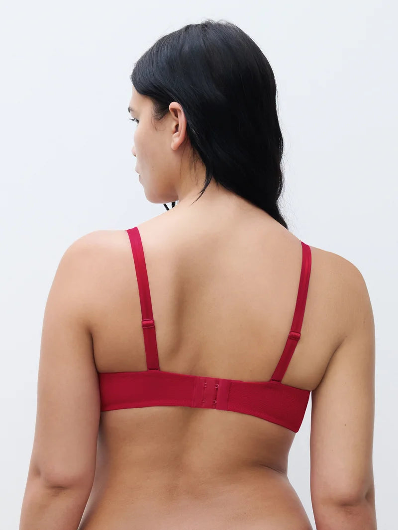 Chantelle - Day To Night Half-Cup Bra Poppy Red