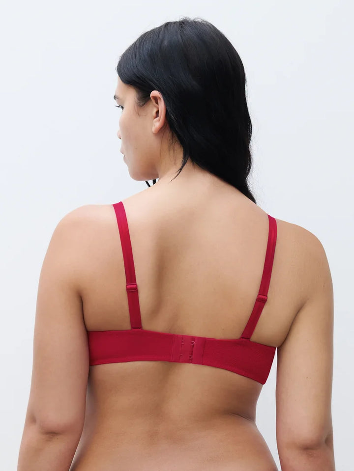 Chantelle - Day To Night Half-Cup Bra Poppy Red